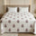 Organic Mulmul Cotton Quilt – Hand Block Printed, All-Season Reversible Quilt