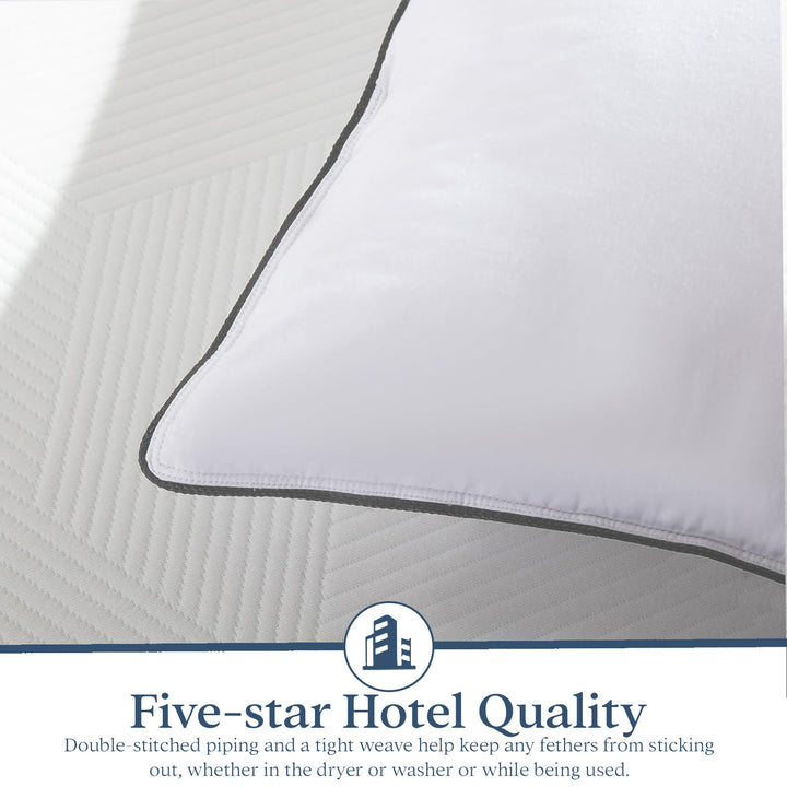 FEATHER PILLOW | 50% Goose Down & 50% Feather Pillow