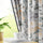 BOTANICAL | Luxury Printed Blackout Curtains for Windows & Doors | Premium Noise Reducing & Thermal Insulated Curtains for Bedroom & Living Room Décor (Pack of 2)