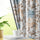 BOTANICAL | Luxury Printed Blackout Curtains for Windows & Doors | Premium Noise Reducing & Thermal Insulated Curtains for Bedroom & Living Room Décor (Pack of 2)