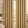 Embossed Herringbone Leaf 100% True Blackout Curtains Set of 2 Panels |Thermal Insulated | Light Blocking | Grommet Hanging