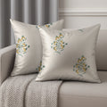 Printed Cushion Covers for Sofa & Bed | Soft, Durable & Fade-Resistant Fabric | Decorative Throw Pillow Covers for Living Room & Bedroom - V