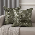 Printed Cushion Covers for Sofa & Bed | Soft, Durable & Fade-Resistant Fabric | Decorative Throw Pillow Covers for Living Room & Bedroom - VI