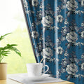 MONOCHROMATIC | Luxury Printed Blackout Curtains for Windows & Doors | Premium Noise Reducing & Thermal Insulated Curtains for Bedroom & Living Room Décor (Pack of 2)