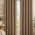 HERRINGBONE EMBOSSED | TRUE BLACKOUT Curtains | Thermal Insulated, Noise Reducing, Light Blocking | Grommet Hanging