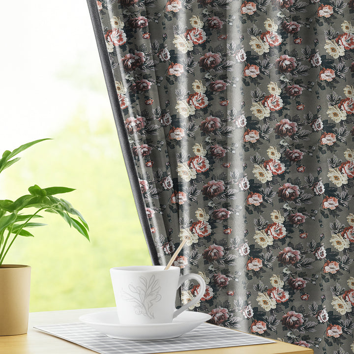 GOTHIC | Luxury Printed Blackout Curtains for Windows & Doors | Premium Noise Reducing & Thermal Insulated Curtains for Bedroom & Living Room Décor (Pack of 2)