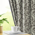 GRACIOUS VINES | Luxury Printed Blackout Curtains for Windows & Doors | Premium Room Darkening & Thermal Insulated Curtains for Bedroom & Living Room Décor (Pack of 2)