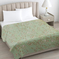 COTTON TWILL | Luxury Reversible Dohar | 300 TC | 3-Layered AC Blanket with 250 GSM Cotton Filling | Ultra-Soft, Lightweight | Summer Throw Blanket