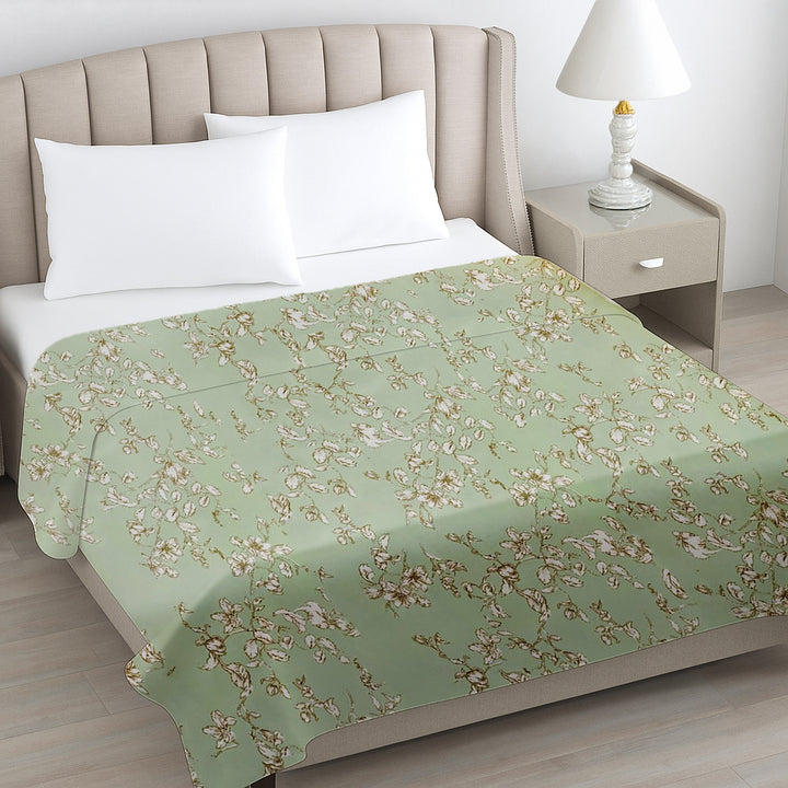 COTTON TWILL | Luxury Reversible Dohar | 300 TC | 3-Layered AC Blanket with 250 GSM Cotton Filling | Ultra-Soft, Lightweight | Summer Throw Blanket