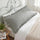 Luxury Body Pillow Cover with Ruffle Border | 20x54 Cotton Pillowcase for Cozy Modern Bedrooms