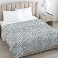 COTTON TWILL | Luxury Reversible Dohar | 300 TC | 3-Layered AC Blanket with 250 GSM Cotton Filling | Ultra-Soft, Lightweight | Summer Throw Blanket