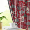 PICHWAI | Luxury Printed Blackout Curtains for Windows & Doors | Premium Room Darkening & Thermal Insulated Curtains for Bedroom & Living Room Décor (Pack of 2)