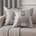 Printed Cushion Covers for Sofa & Bed | Soft, Durable & Fade-Resistant Fabric | Decorative Throw Pillow Covers for Living Room & Bedroom - V