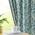 GRACIOUS VINES | Luxury Printed Blackout Curtains for Windows & Doors | Premium Room Darkening & Thermal Insulated Curtains for Bedroom & Living Room Décor (Pack of 2)
