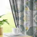 JACOBEAN FLORAL | Luxury Printed Blackout Curtains for Windows & Doors | Premium Room Darkening & Thermal Insulated Curtains for Bedroom & Living Room Décor (Pack of 2)