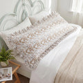 Luxury Body Pillow Cover with Ruffle Border | 20x54 Cotton Pillowcase for Cozy Modern Bedrooms