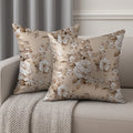 Printed Cushion Covers for Sofa & Bed | Soft, Durable & Fade-Resistant Fabric | Decorative Throw Pillow Covers for Living Room & Bedroom - III