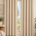 Embossed Herringbone Leaf 100% True Blackout Curtains Set of 2 Panels |Thermal Insulated | Light Blocking | Grommet Hanging