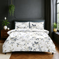 COTTON TWILL |  Bedsheet with Pillow Covers | Soft, Breathable & Floral Printed Bedsheet  | 300 TC | Wrinkle-Resistant, Fade-Proof