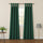 TWIST TAB TOP | TRUE BLACKOUT Curtains | Solid Color | Thermal Insulated & Noise Reducing | Set of 2 Panel