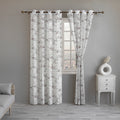 Printed Cotton Percale Sheer Curtains – 300 TC | Semi-Transparent | OEKO-TEX Certified | Fade-Resistant | Eco-Friendly & Skin-Safe | Sustainable Home Décor